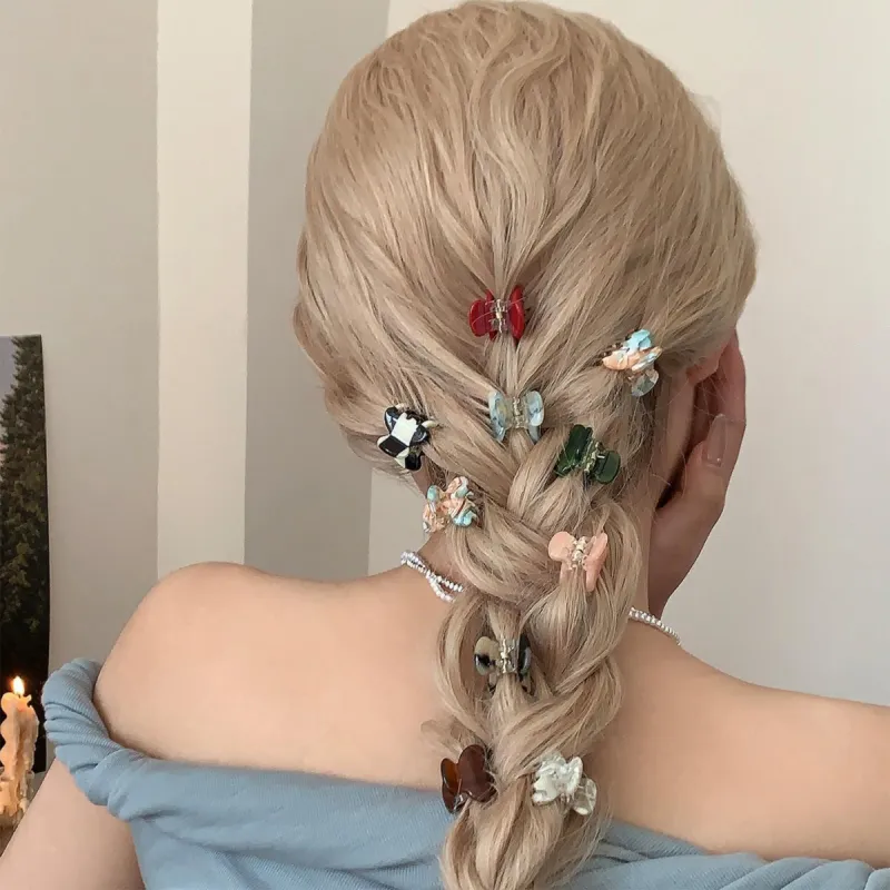 ZANC Acrylic Hair Clips Women's-3