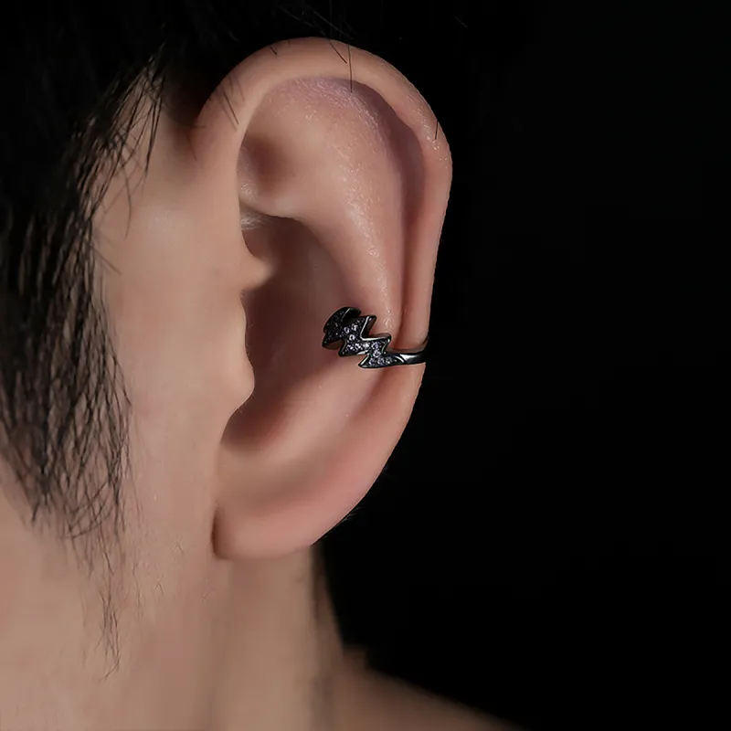 ZANC Alloy Clip On Earrings Unisex-4