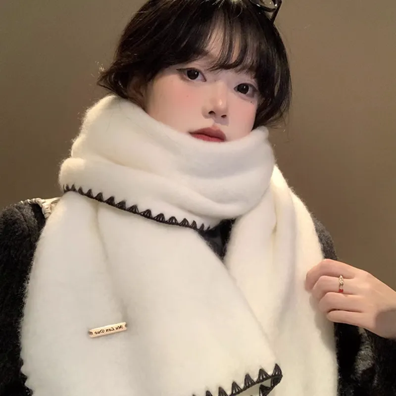 ZANC Knit Scarves Unisex-4