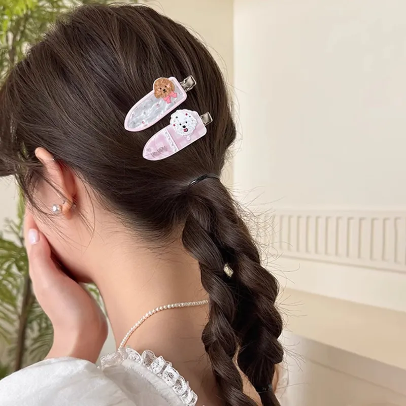 ZANC Acrylic Hair Clips Women's-6