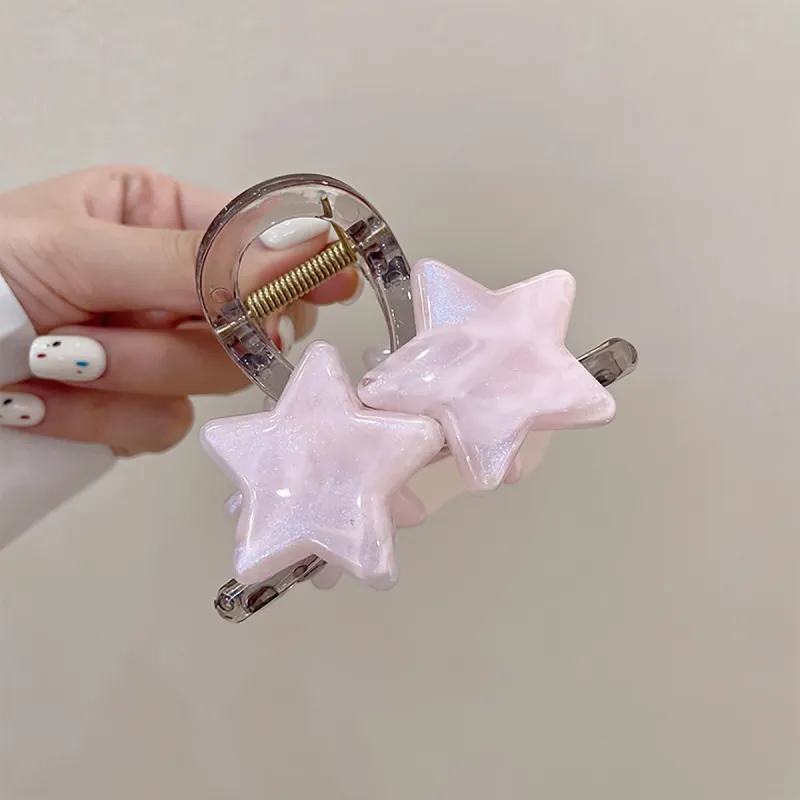 ZANC Acrylic Hair Clips Women's-10