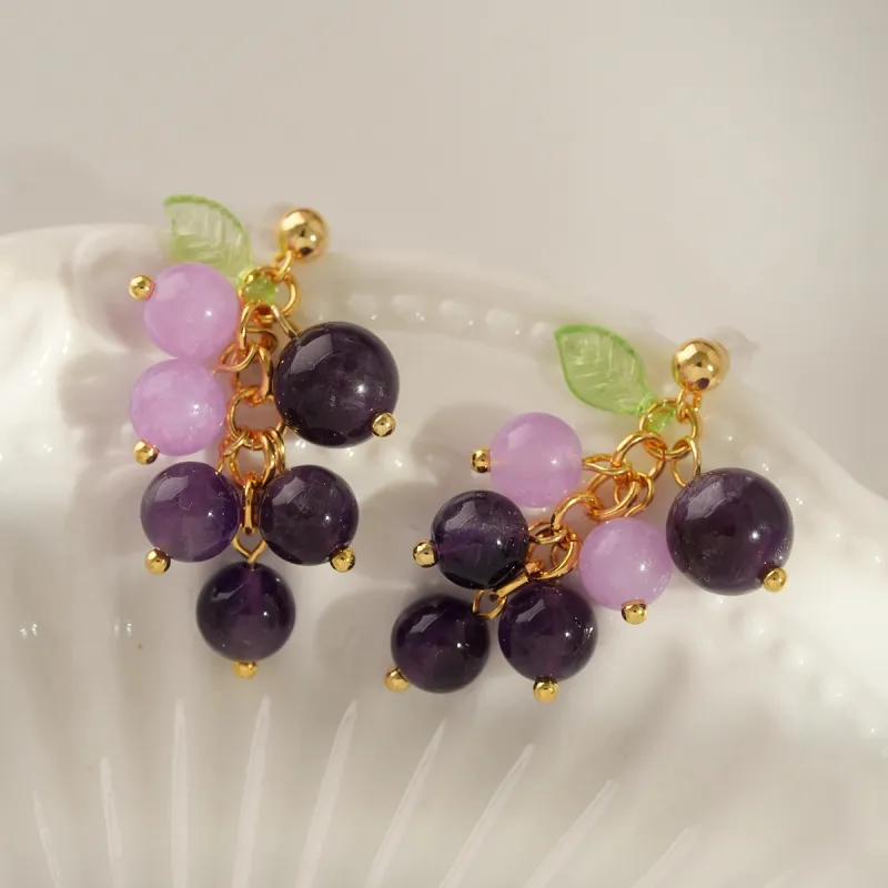 ZANC Alloy, Acrylic Earrings Women's-2