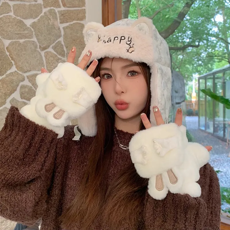 ZANC Polyester Knit Gloves Women's-3