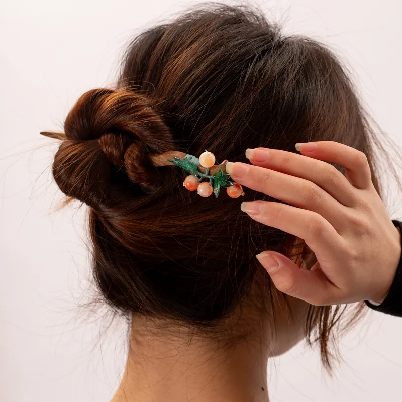 ZANC Wooden Hairpins Women's Timber-9
