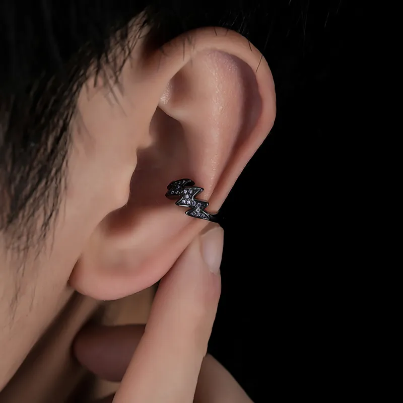 ZANC Alloy Clip On Earrings Unisex-5