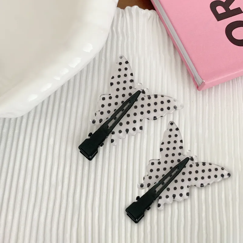 ZANC Acrylic Hair Clips Women's Multiple Styles-11