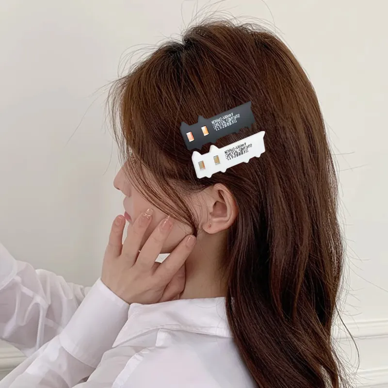 ZANC Acrylic Hair Clips Women's-9