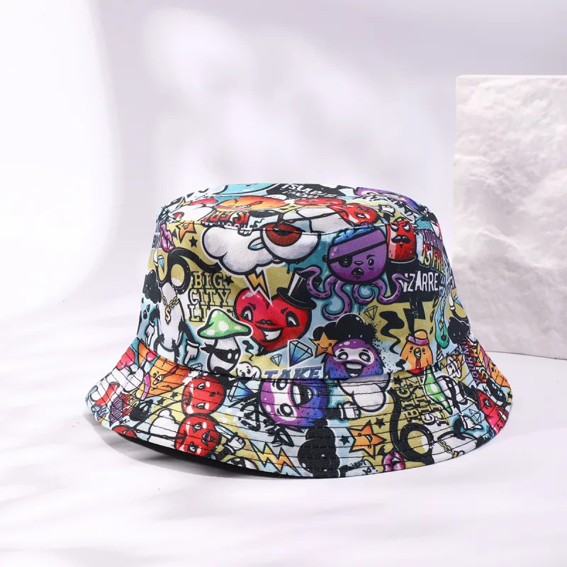ZANC Polyester Bucket Hats Unisex-3