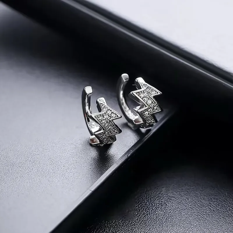 ZANC Alloy Clip On Earrings Unisex-7