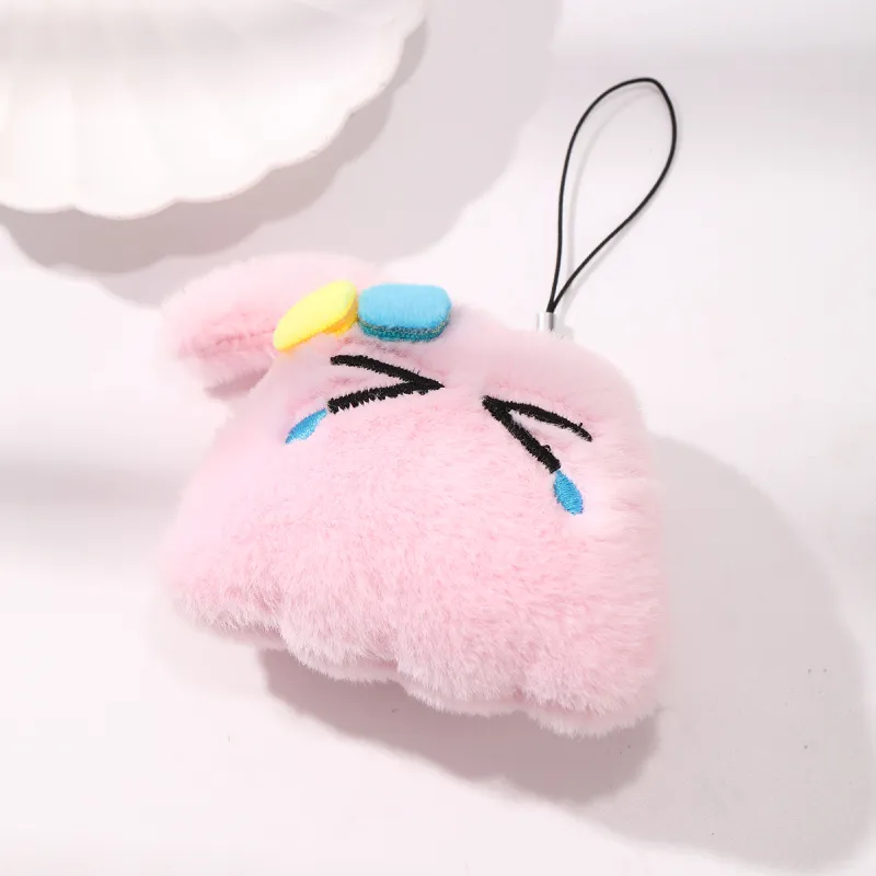 ZANC Bunny Plush Fabric Pendants Unisex-1