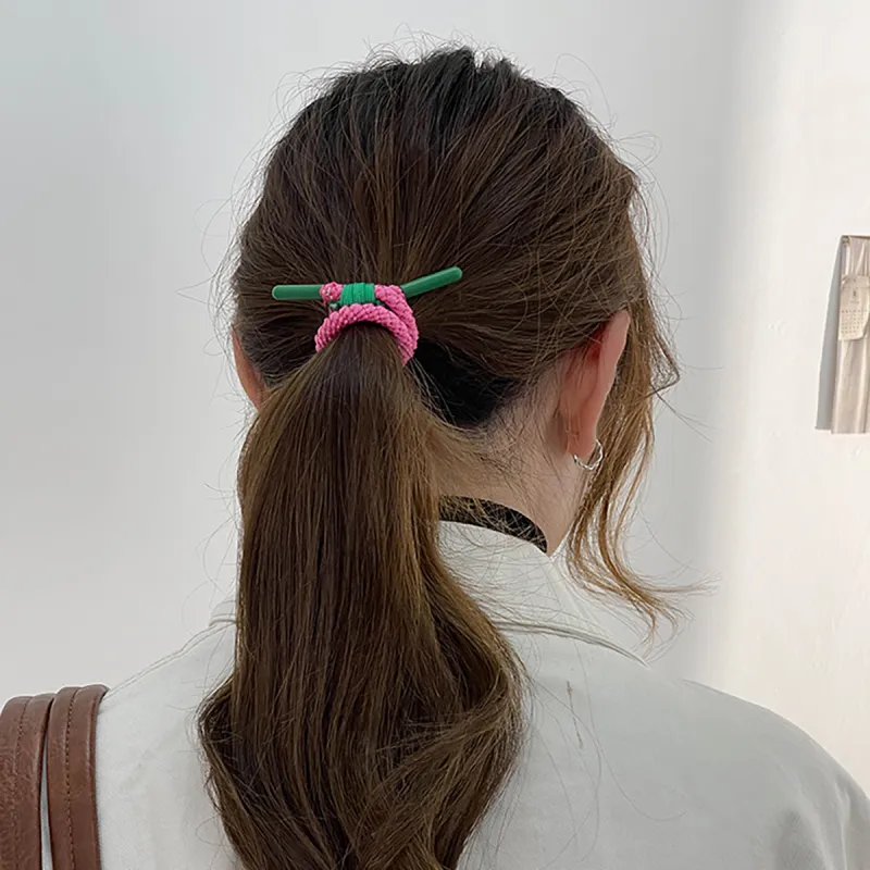 ZANC Rubber Band Hair Ties Women's-2