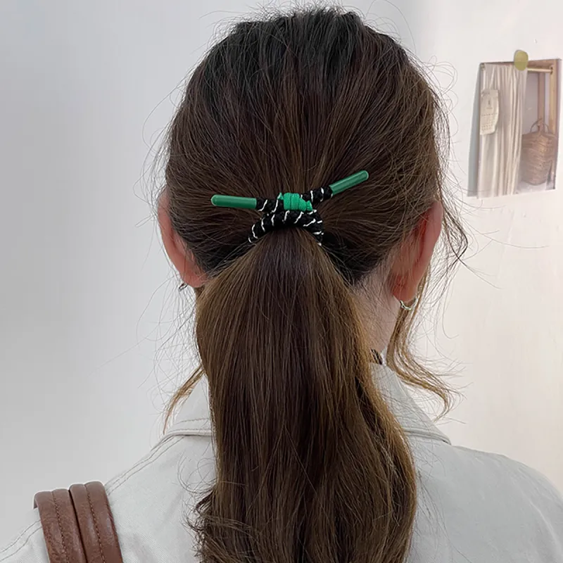 ZANC Rubber Band Hair Ties Women's-14