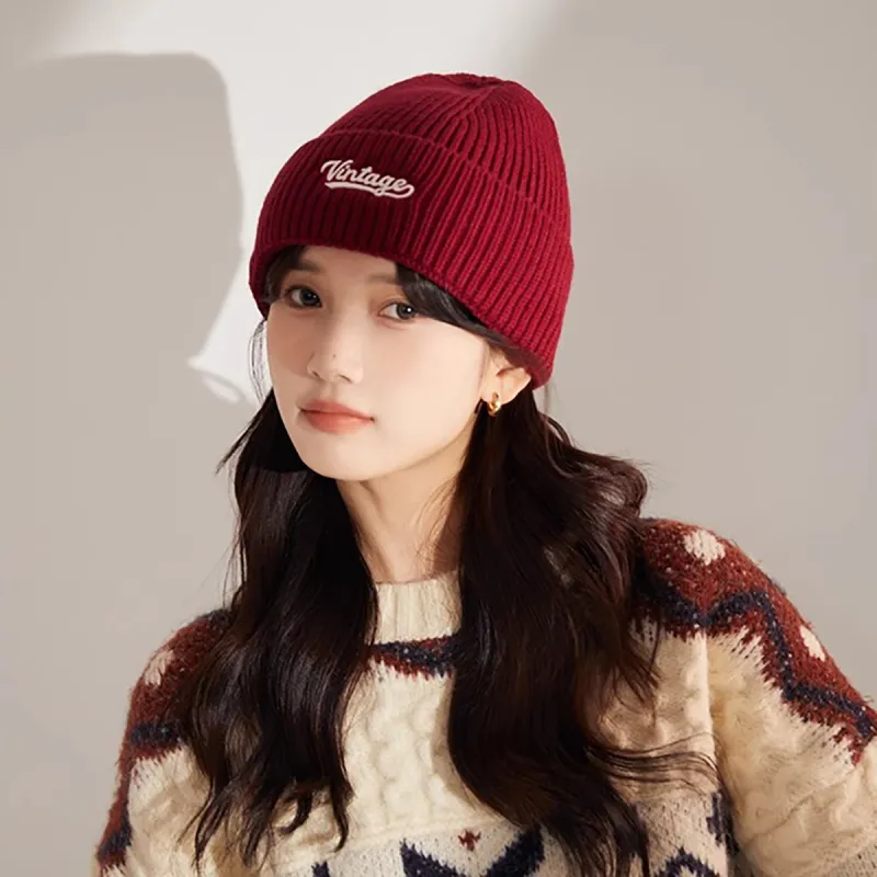 ZANC Polyester Knitted Hat Unisex Multiple Colors-11