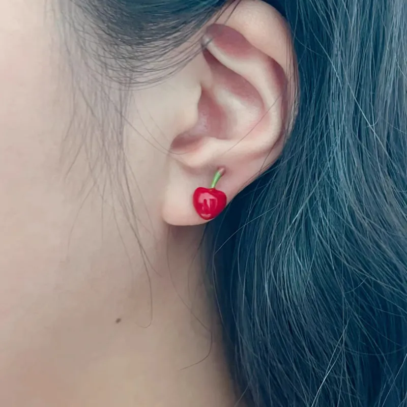 ZANC Alloy Stud Earrings Women's-5