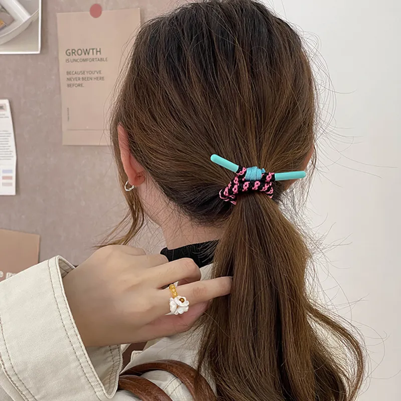 ZANC Rubber Band Hair Ties Women's-6