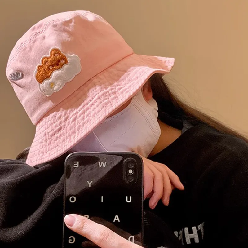 ZANC Polyester Bucket Hats Unisex-5