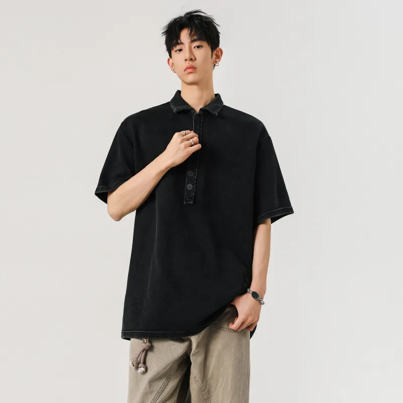 RAP PANDA Polo Shirt Unisex Black-7