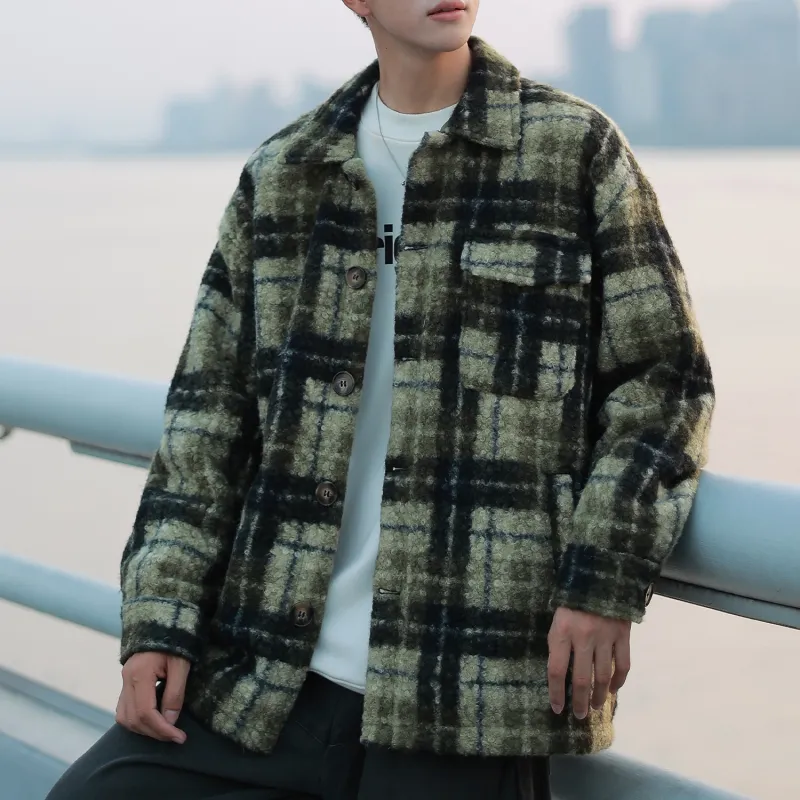RAP PANDA Jacket Unisex Dark Army Green-6
