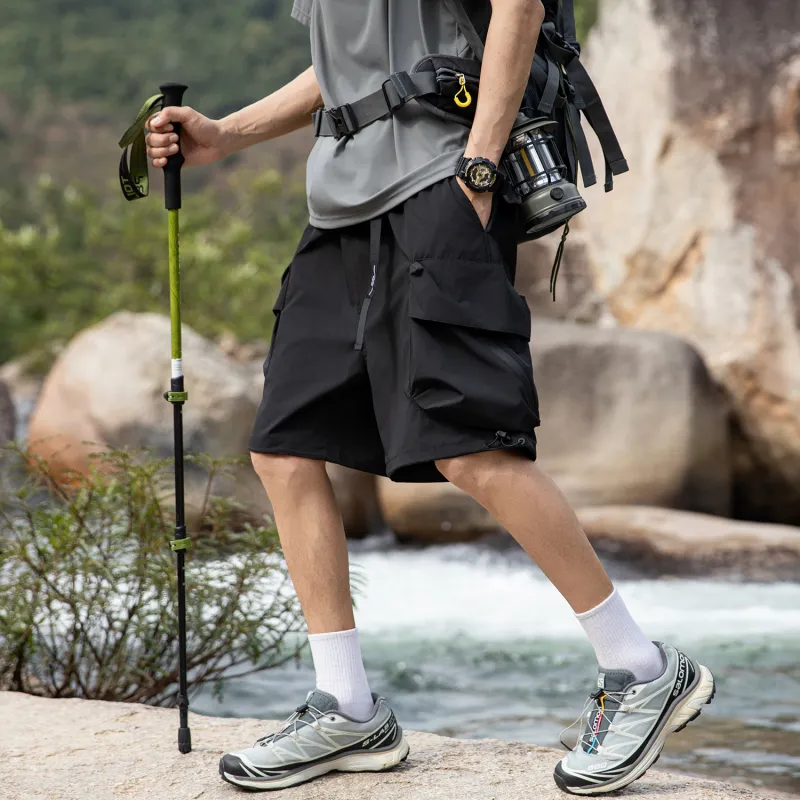 RAP PANDA Cargo Shorts Unisex-3