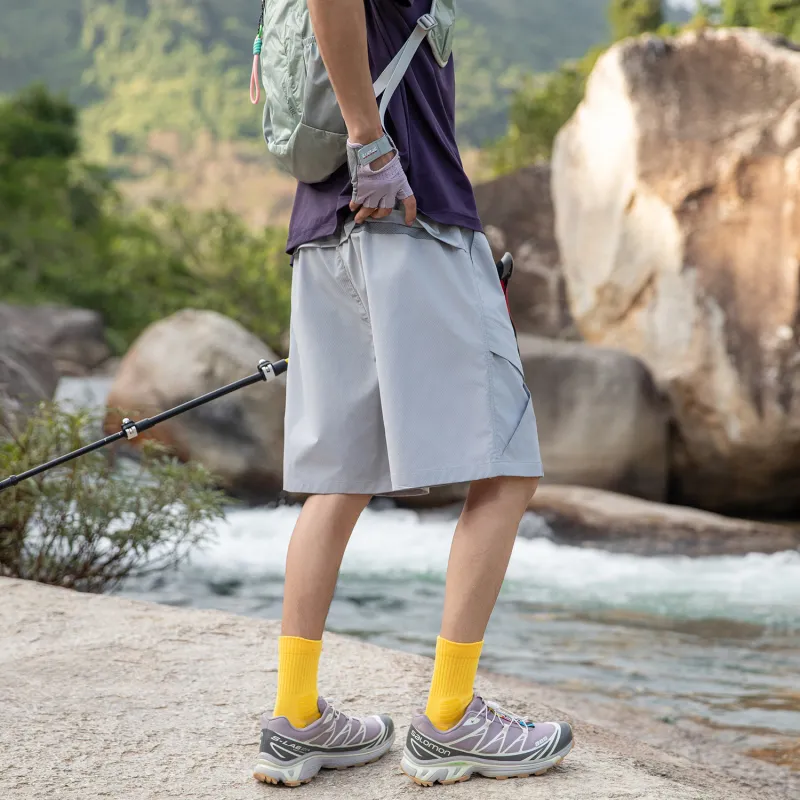 RAP PANDA Cargo Shorts Men-8