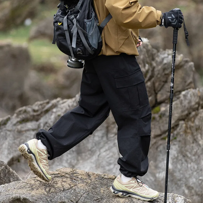 RAP PANDA Windbreaker Pants Unisex-3