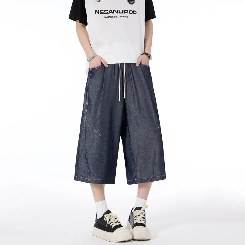 RAP PANDA Denim Shorts Unisex-11