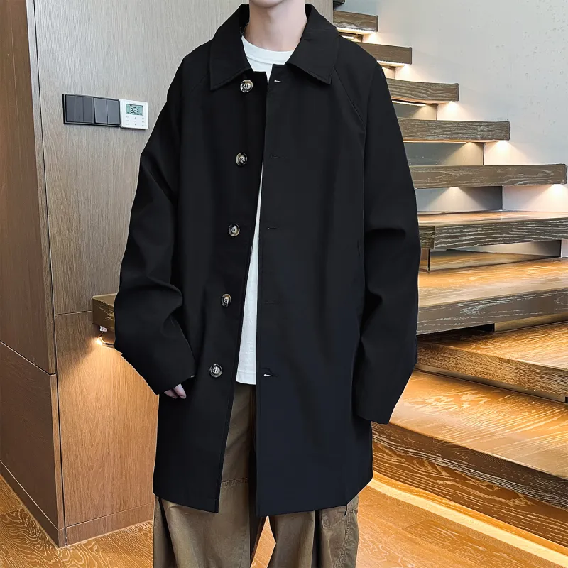 RAP PANDA Trench Coats Unisex-2