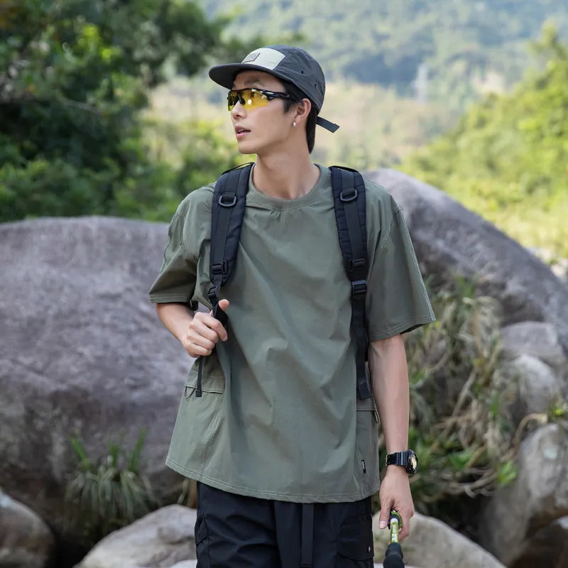 RAP PANDA Casual Sportswear Men's Two Piece Set-2