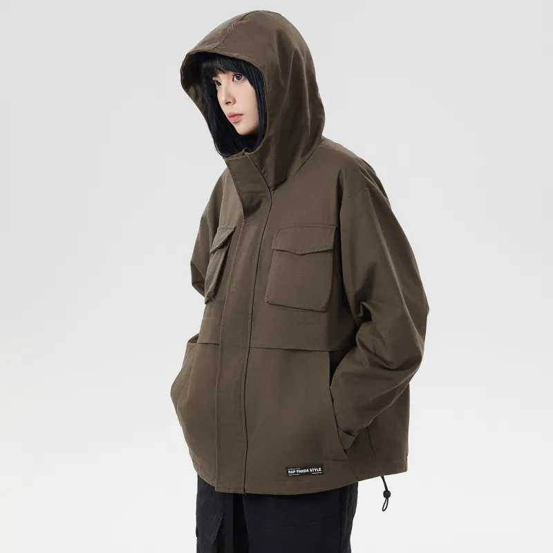 RAP PANDA Jackets Unisex-16