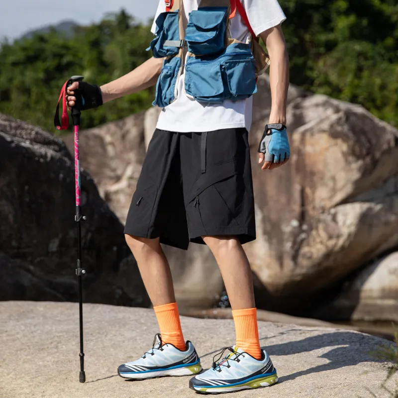 RAP PANDA Cargo Shorts Men-20