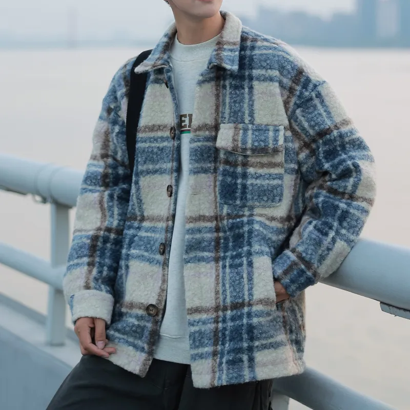 RAP PANDA Jackets Coats Unisex Sky Blue-2