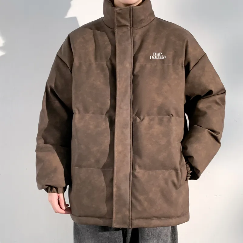 RAP PANDA Puffer Jackets Unisex-15