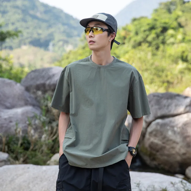 RAP PANDA Casual Sportswear Men's Two Piece Set-3