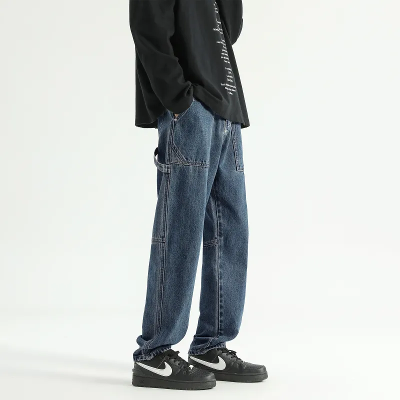 RAP PANDA Jeans Unisex Nostalgic Blue-6