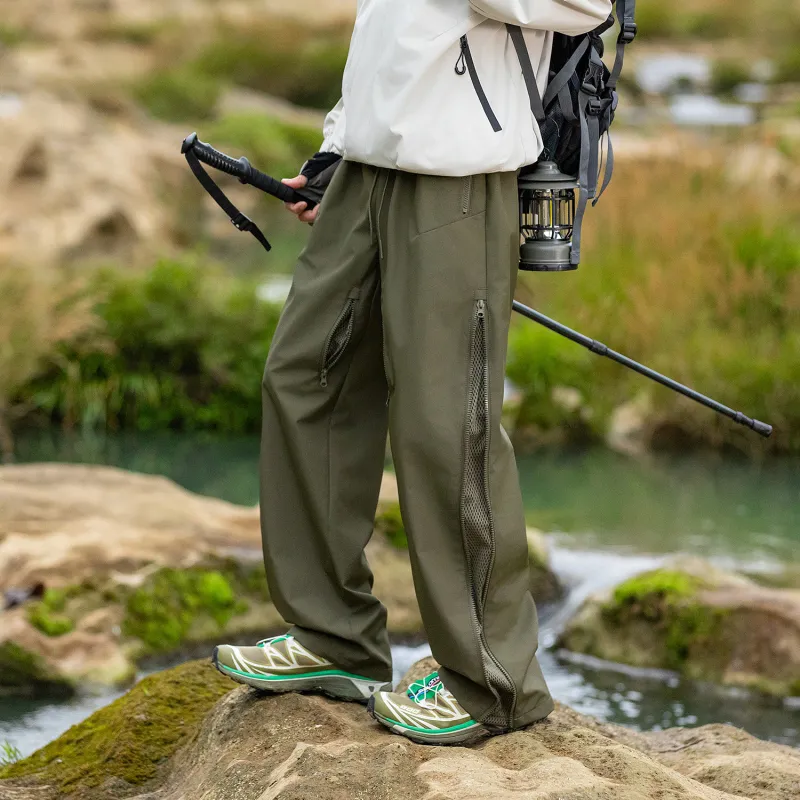 RAP PANDA Windbreaker Pants Unisex-5