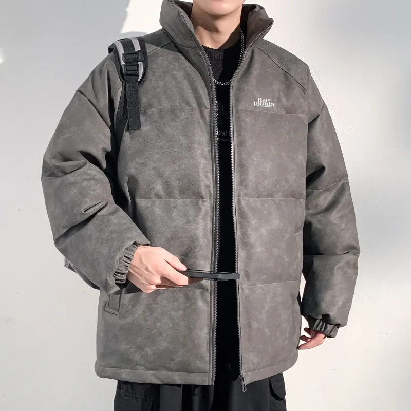 RAP PANDA Puffer Jackets Unisex-1