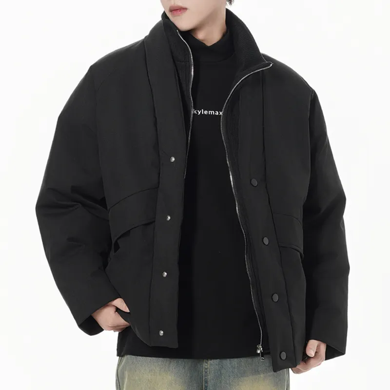 RAP PANDA Puffer Jackets Unisex-3