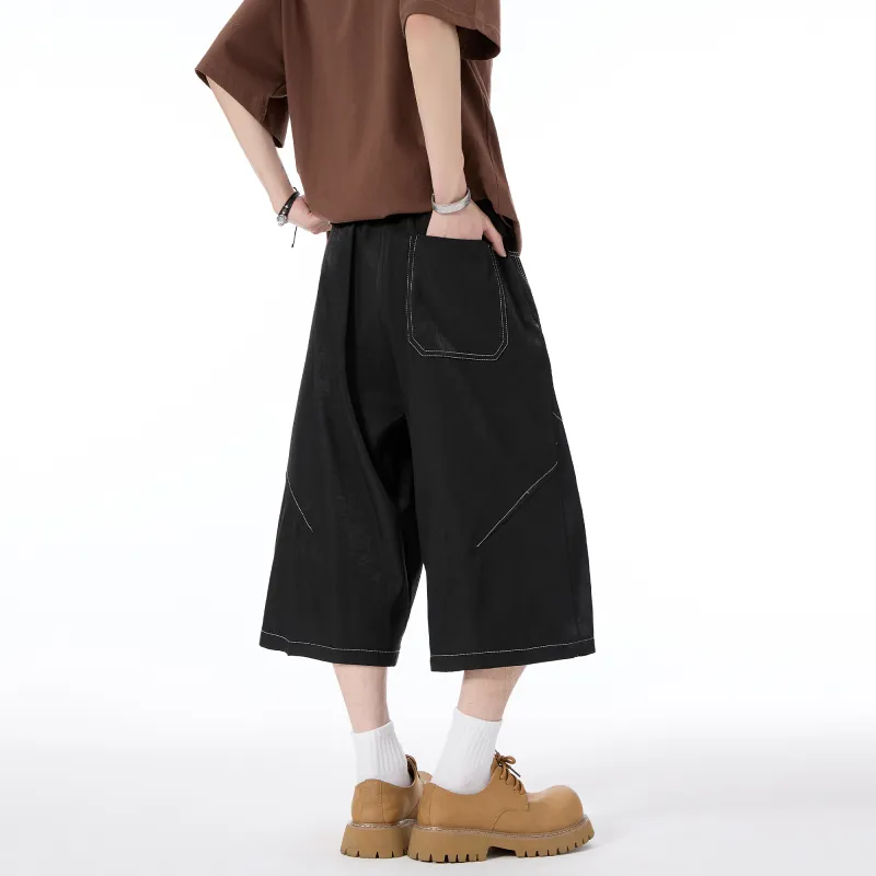 RAP PANDA Denim Shorts Unisex-3