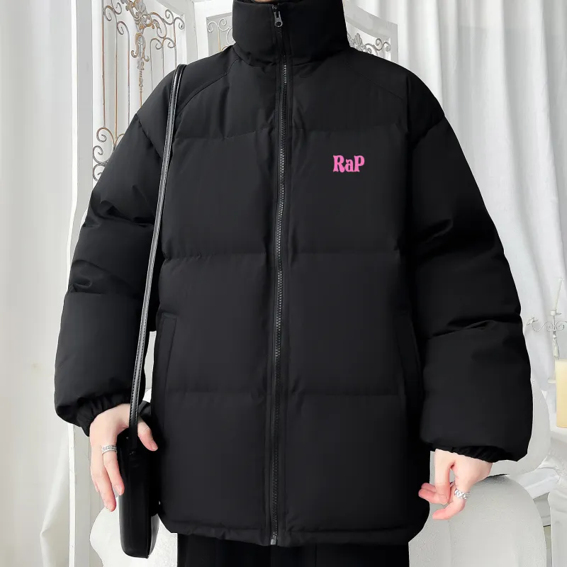 RAP PANDA Puffer Jackets Unisex-4