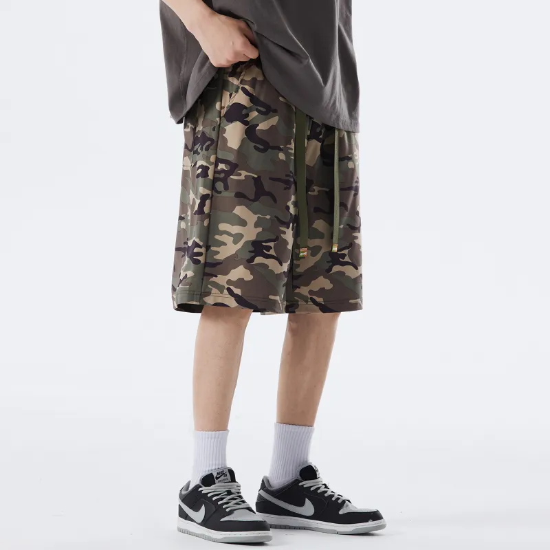 RAP PANDA Casual Shorts Men-5