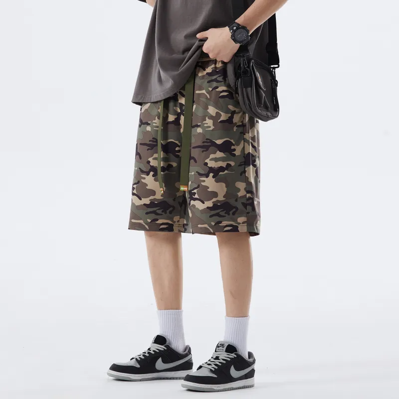 RAP PANDA Casual Shorts Men-8