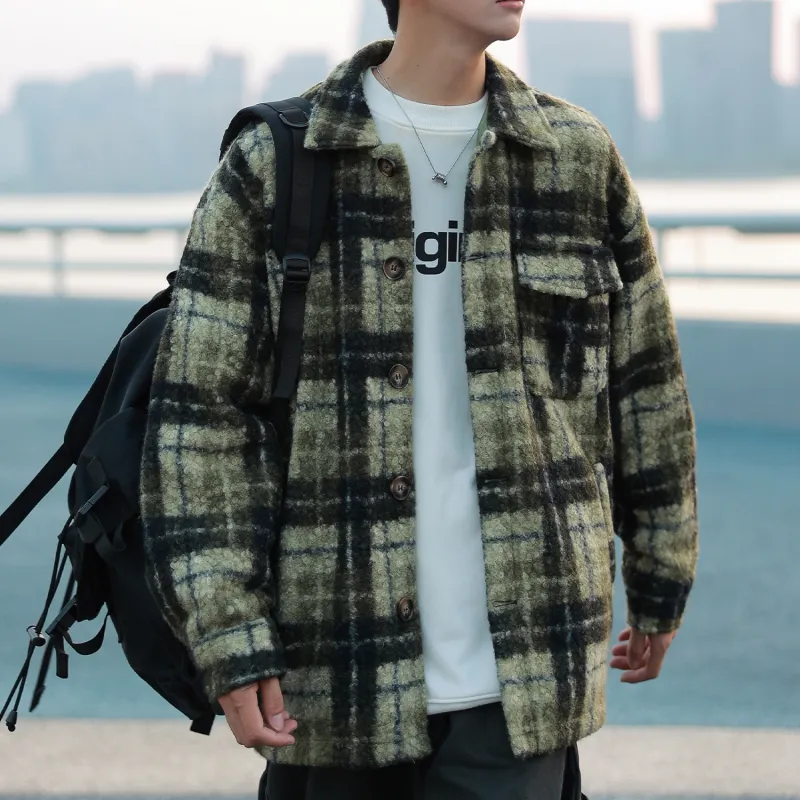 RAP PANDA Jacket Unisex Dark Army Green-5