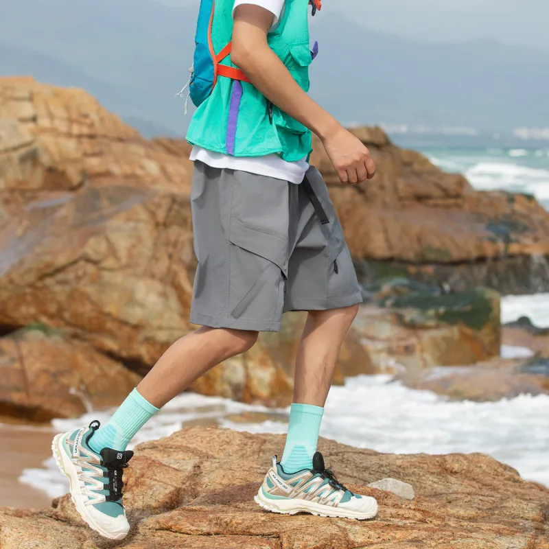 RAP PANDA Cargo Shorts Men-16