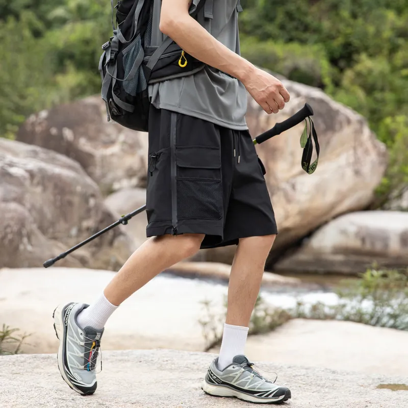 RAP PANDA Cargo Shorts Men-2