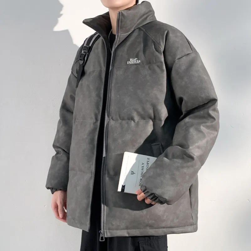 RAP PANDA Puffer Jackets Unisex-2