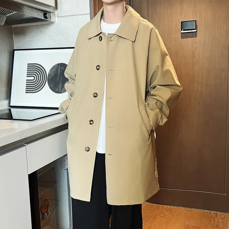 RAP PANDA Trench Coats Unisex-13