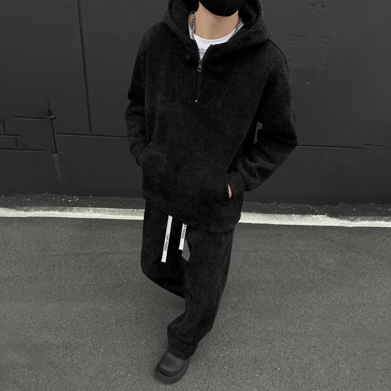 RAP PANDA Casual Sportswear Unisex Black-11