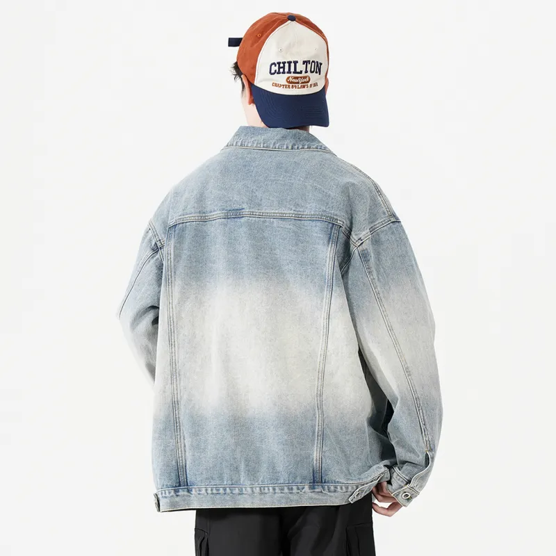 RAP PANDA Jackets Coats Unisex Light Blue-2