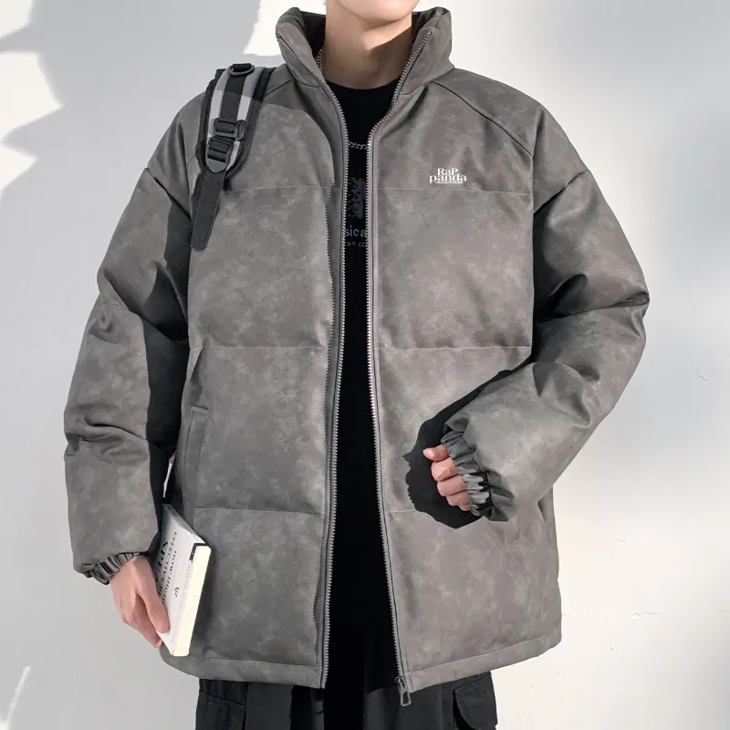 RAP PANDA Puffer Jackets Unisex-3