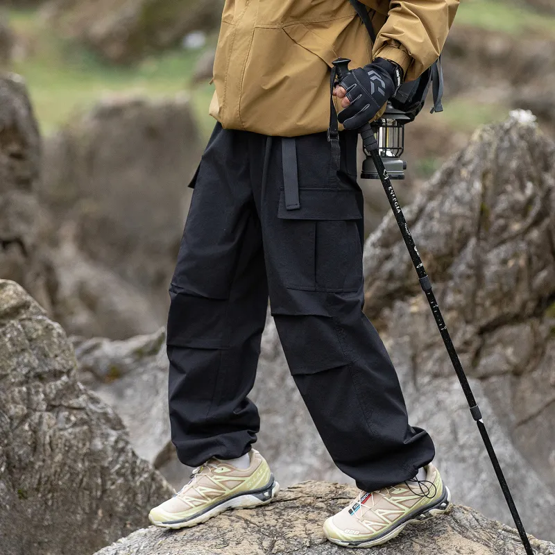RAP PANDA Windbreaker Pants Unisex-5